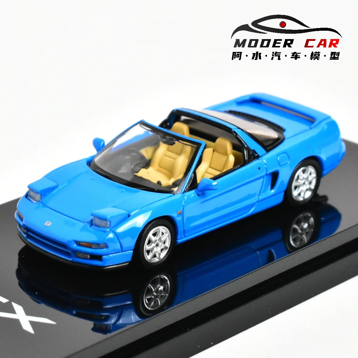 ミニカー Nao トミーテック ホンダNSX TypeS-Zero 97年式（黄緑）LV-N228b【トミー