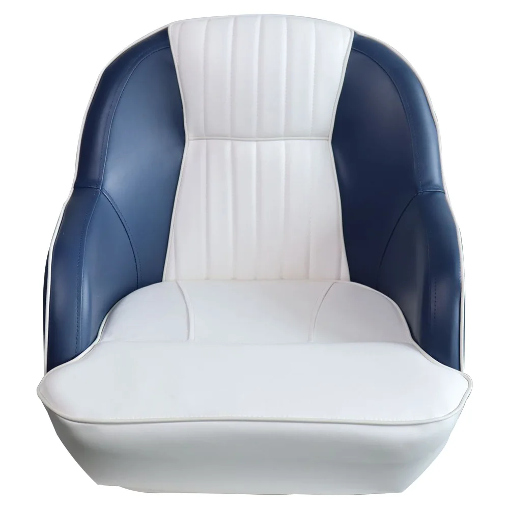 Blue/Red, Seat Marine Car Seat Yacht Single Driving Chair Car Modification