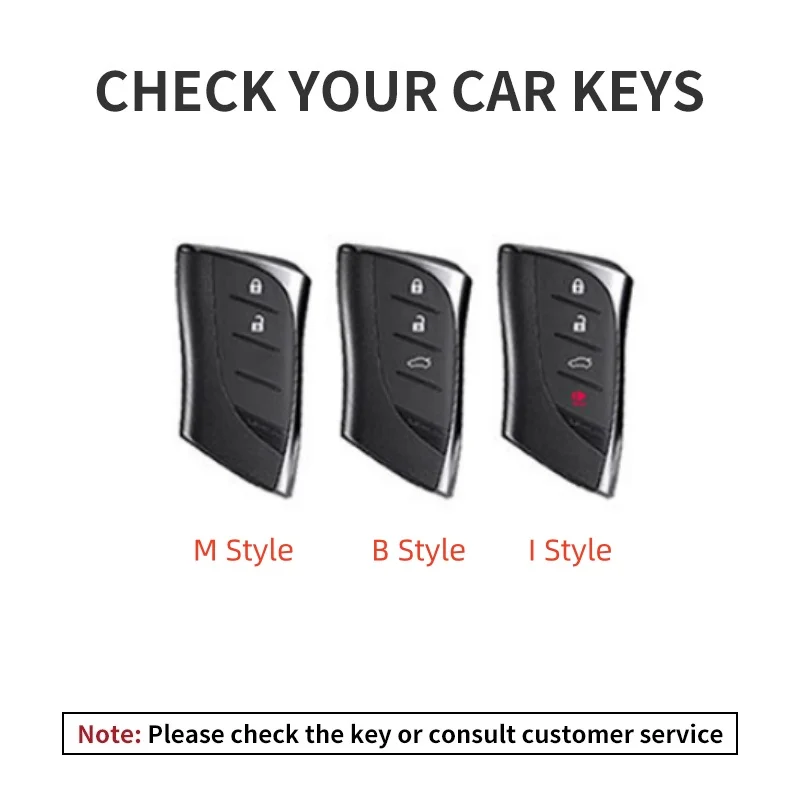 For Lexus RX 300 330 350 400h Is 250 200 LX470 570 GX460 470 CT200h ES GS RX LX GS GX NX Car Key Cover Case Keychain Accessories view 2