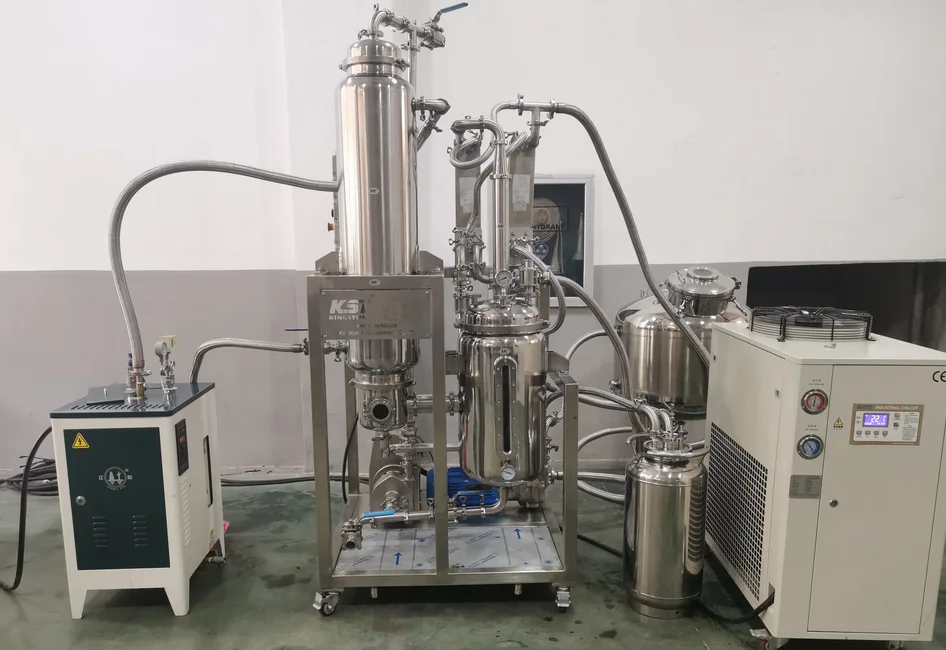 Ethonal Evaporation Falling Film Vacuum Evaporator For Liquid Cocentration