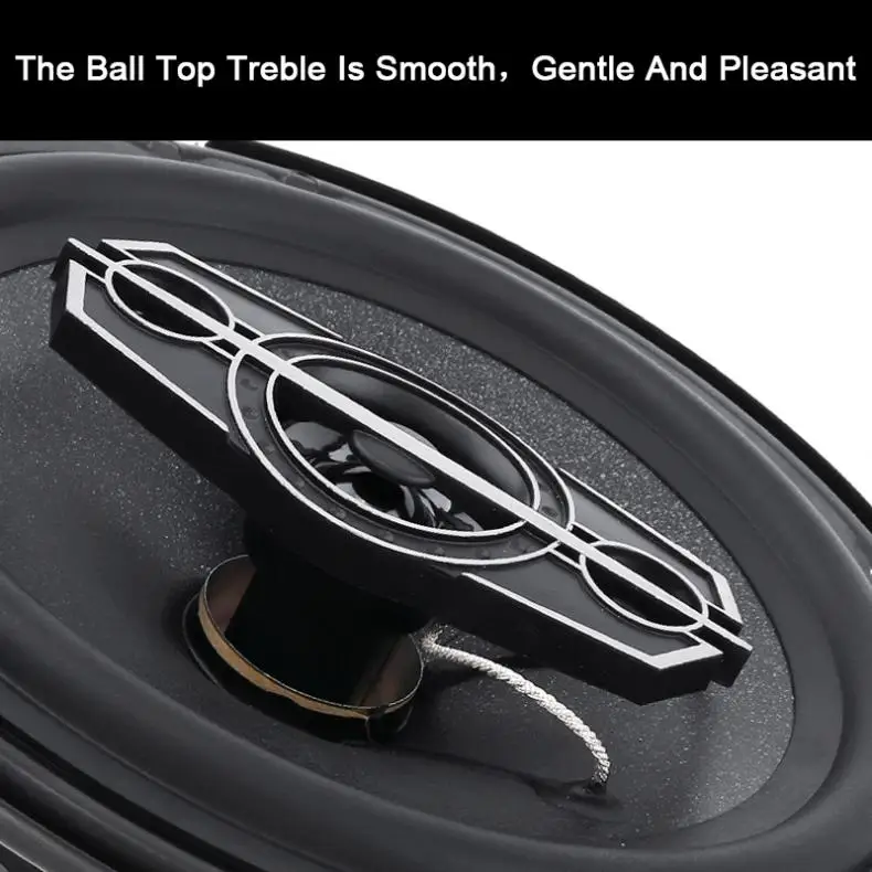 2pcs 6Inch 600W 4 Way 12V Car Coaxial Auto Music Stereo Full Range Frequency Hifi Speakers  Non-destructive Installation
