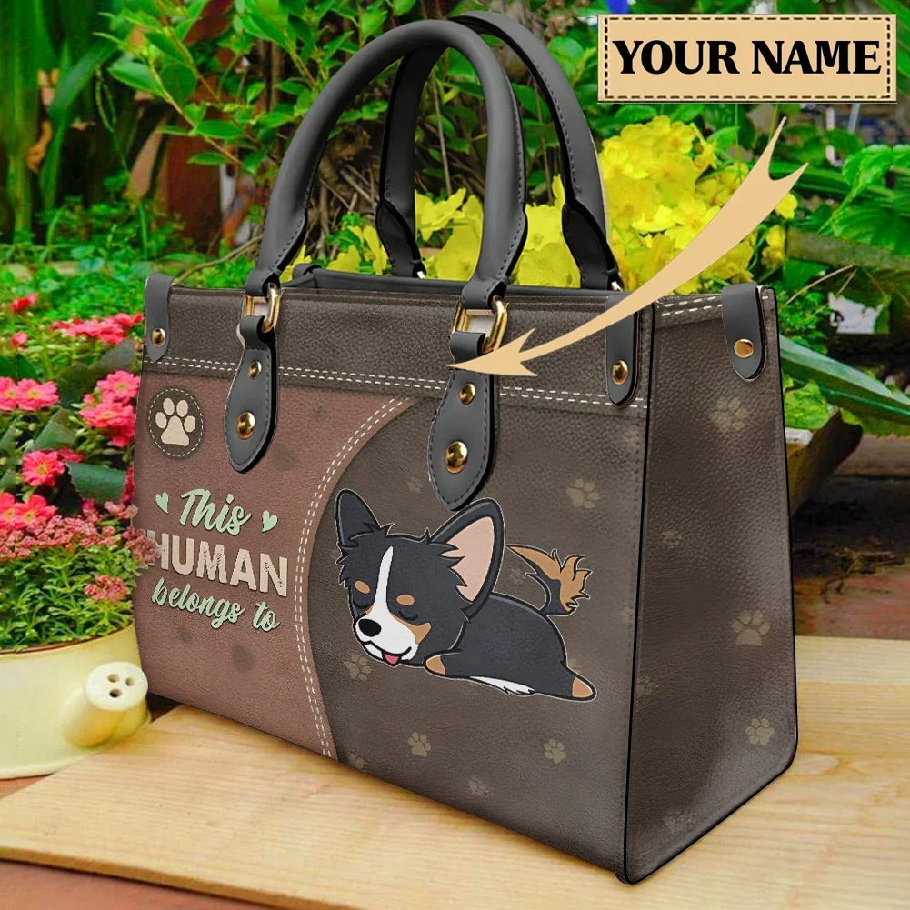 

Women Handbags Shoulder Bags Shepherd Cross Body Bags for Ladies Dachshund Totes Leather Messenger Bags Woman Shiba Inu Bolsas