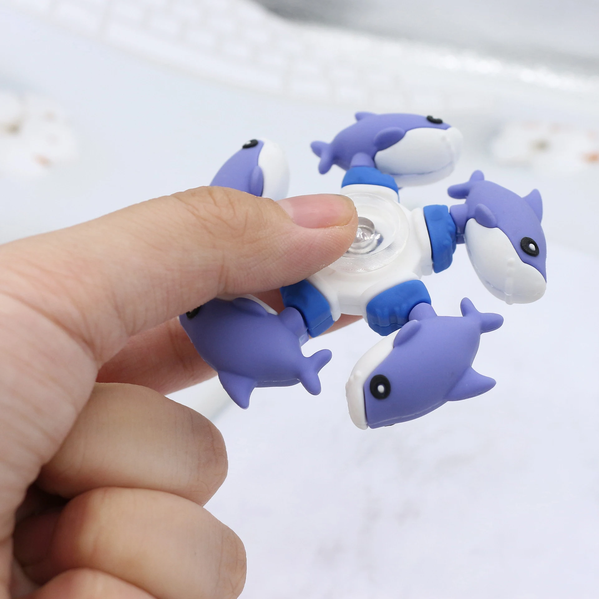 2026 Brainrot Fidget Spinners - شخصيات الحركة Tung Sahur ألعاب تخفيف التوتر لتخفيف القلق وتعزيز التركيز #4