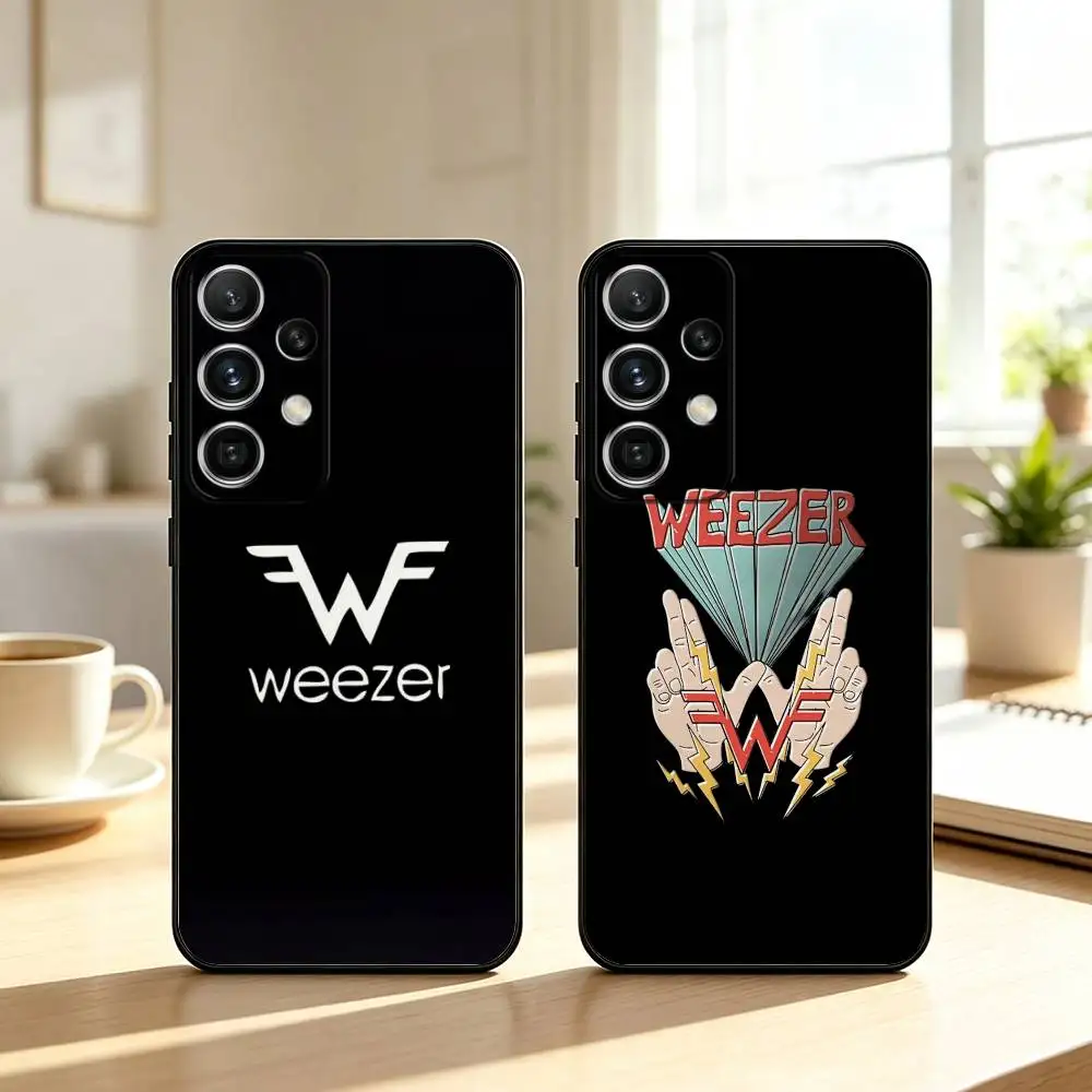 W-Weezer Go Away Phone Case For Samsung S25,S24,S21,S22,S23,S30,Ultra,S20,Plus,Fe,Note,10,9,5G Black Cover