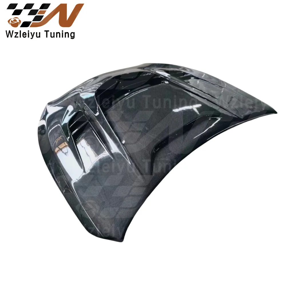 New Style Carbon Fiber Front Hood Bonnet Fit For Infiniti Q50 Vented Hood 2015-2023 High Quality Fitment