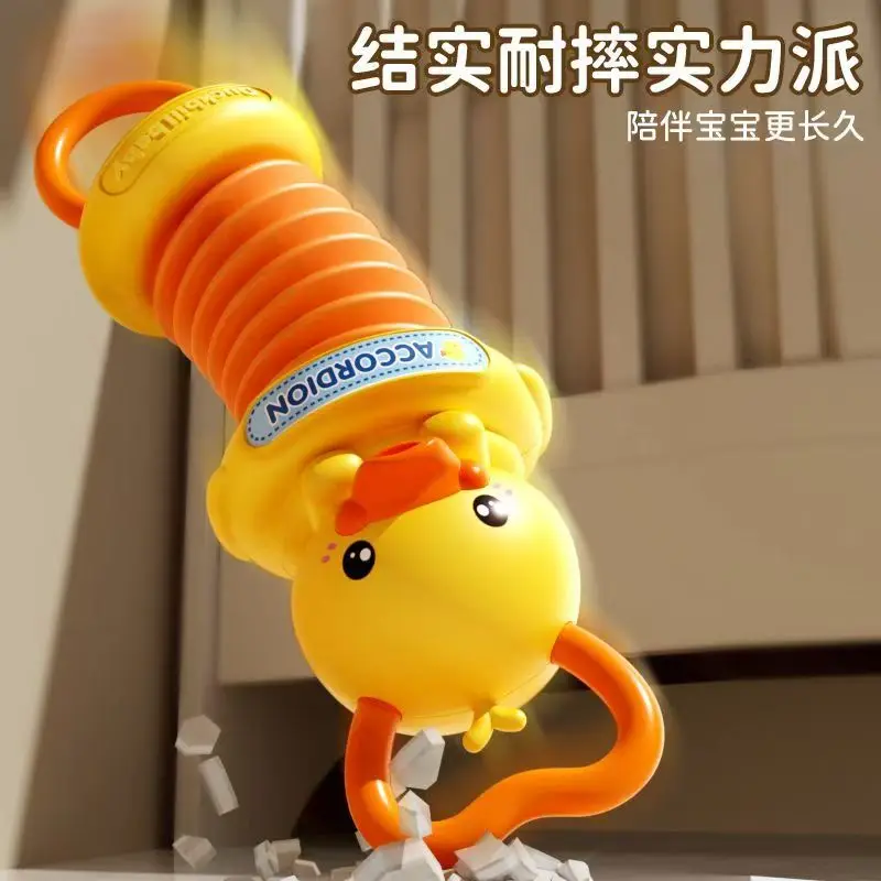 2025Kids Accordion Toy Instrument, Early Educational Brain Development, Portable Lightweight for Travel, Birthday Gift