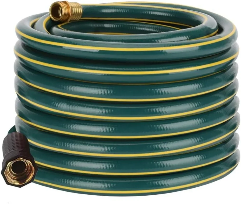 

Garden Hose Brass Fittings No Kink No Leaking Heavy Duty High Water Pressure No DOP Environmental-Friendly