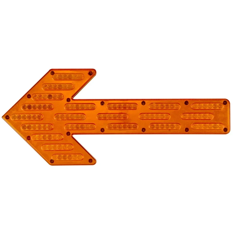 

Amber LED Signal Board Directional Arrow Sign Light roadway safety 12V 24V for sprinklers garbage truck