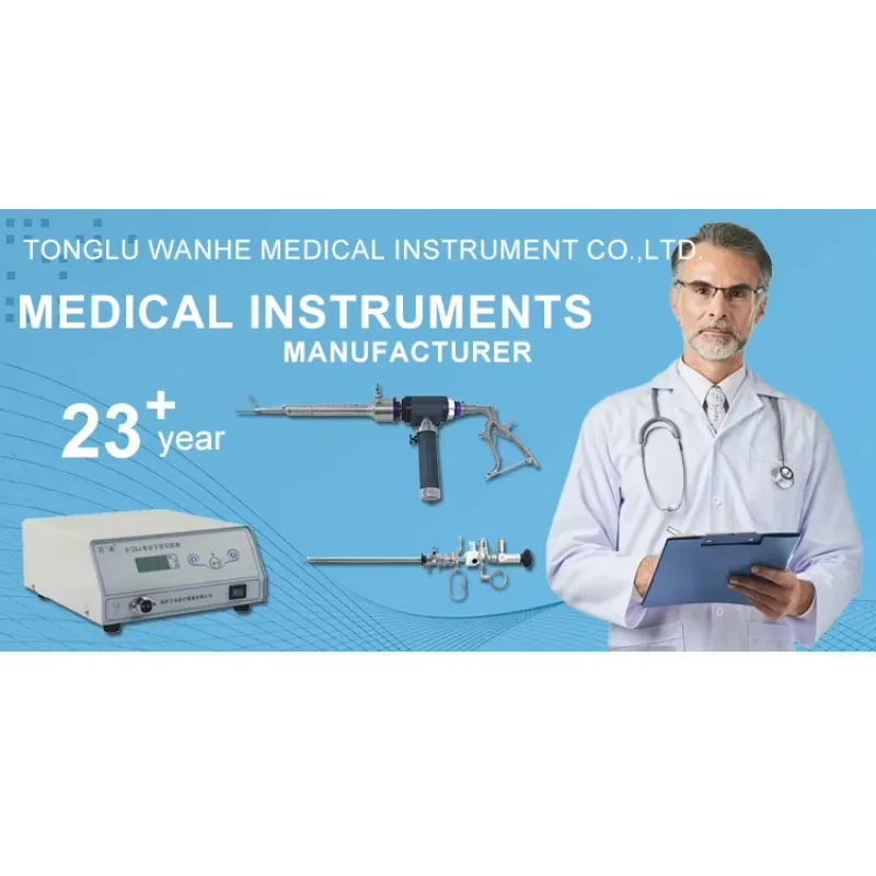 Urology Resectoscopy Set: Cystoscope Adaptor, Resectoscope & Lithotriptoscope Parts