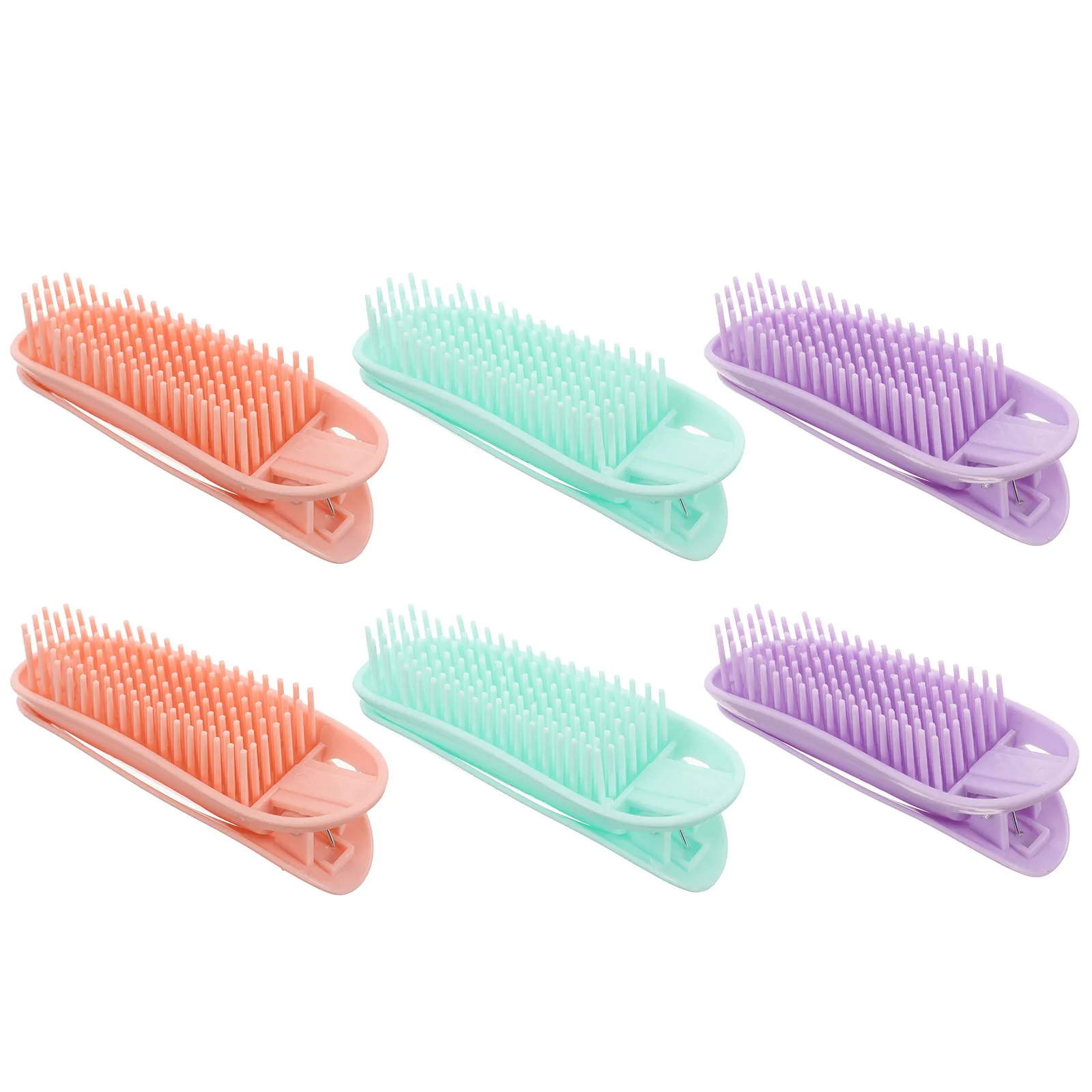 

6Pcs Root Clips for Curly Hair Volume Easy to Use Lightweight Portable Suitable Various Hair Types Styling Bangs Roller
