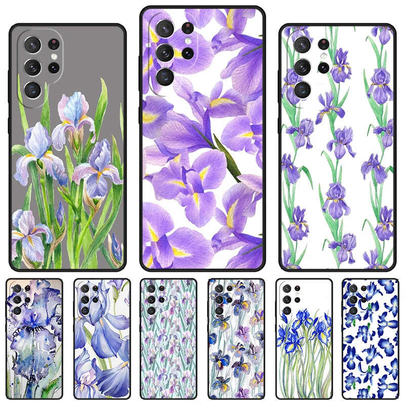 Blue Iris Flower Ph… - image