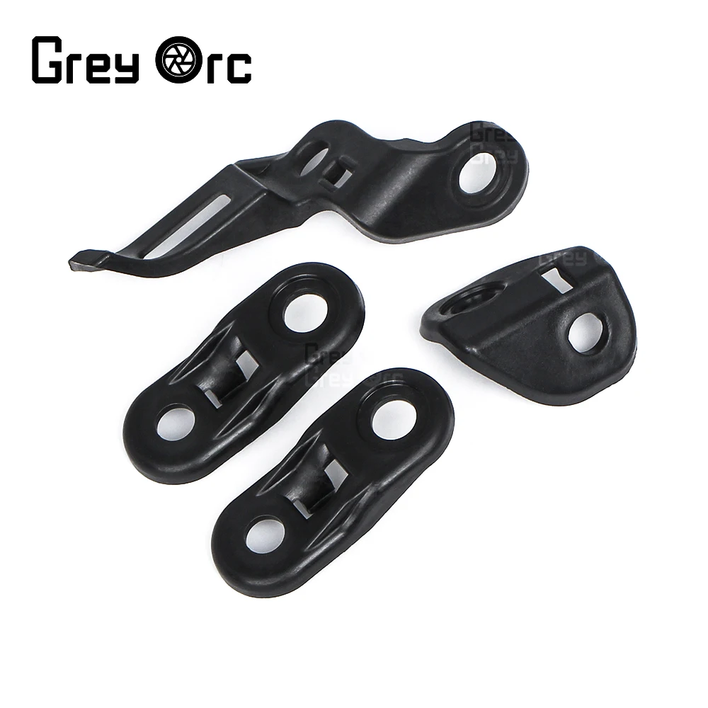 4Pcs ABS Black Fairing All Fixed Shell Bracket For Honda CBR1000RR CBR 1000 RR 1000RR 2008-2012 2013 2014 2015 2016 2017