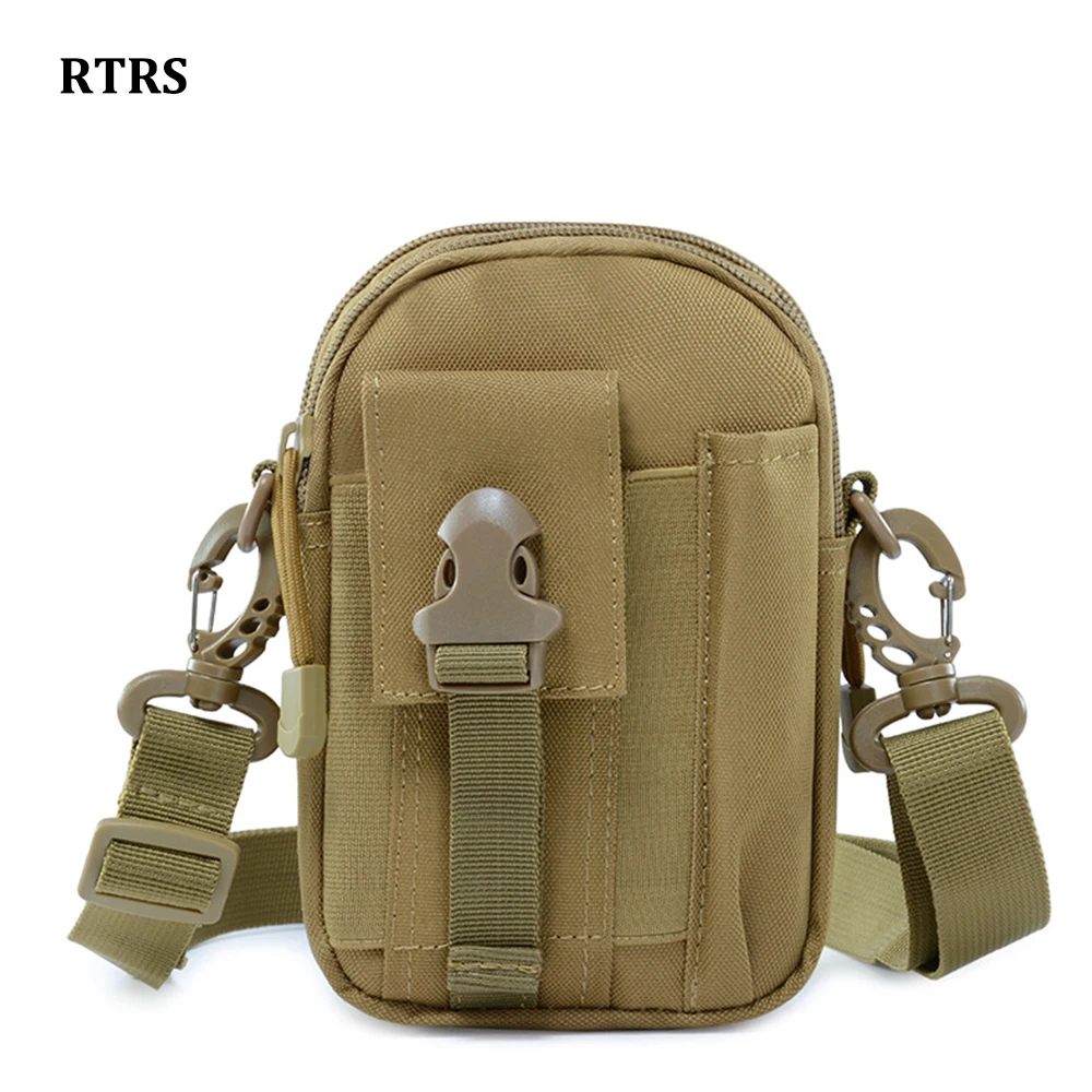 

Military Waist Bag Tactical Outdoor Sports Camouflage Waterproof Phone Waist Pack Climbing Camping Hiking Shoulder Bag