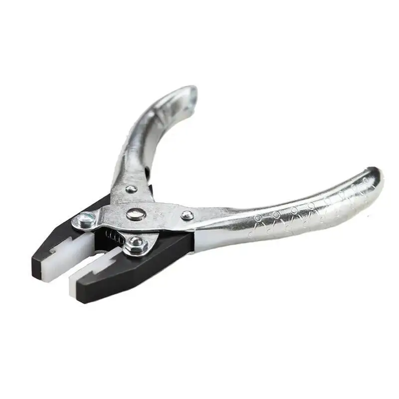 140Mm Nylon Jaws Flat Nose Parallel Plier Professional Jewelry Craft Pliers Soft Wire Loop Making Tools Jaw flat cutters tools