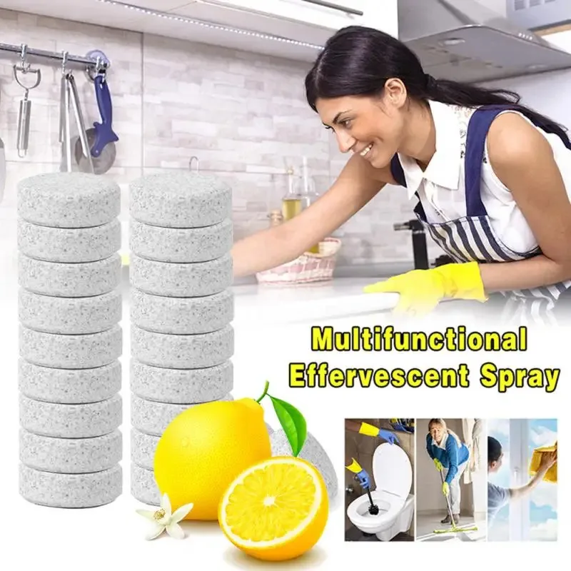 20/60/140pcs Coffee Machine Cleaning Effervescent Tablets Descaling Agent Cleaning Multi-Purpose Cleaner Kitchen Accessories