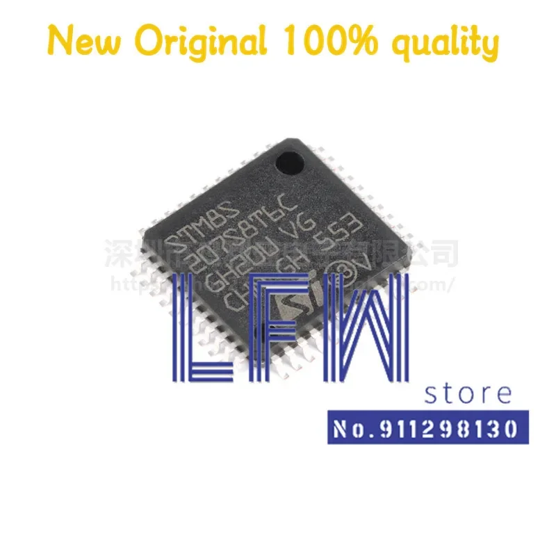 1pcs/lot STM8S207S8T6C STM8S207 S8T6 STM8S207 LQFP-44 24MHz/64KB MCU Chipset 100% New&Original In Stock