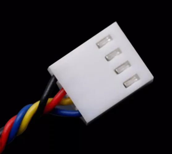 Ltsf ل Nidec W40S12BS2E5-57T04HF1 تيار مستمر 12 فولت 1.61A 40x40x28 مللي متر 4-سلك مروحة تبريد الخادم 4 سنتيمتر