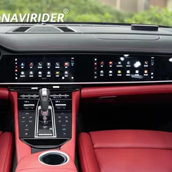 Panel Upgrade For Porsche Panamera 2010 - 2016 Accessories Petrol Diesel Carplay AC Electric Vents Car Center Console Gear Shift