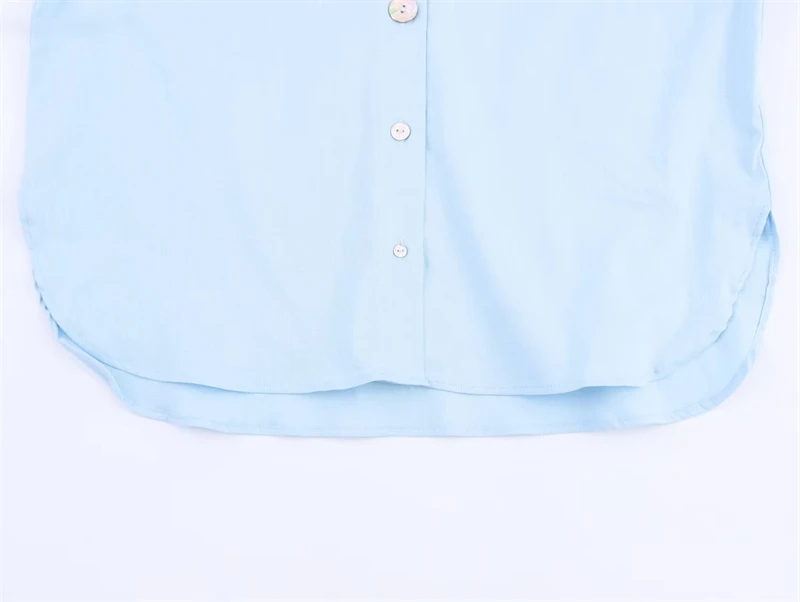 Damska koszula 2025 nowa moda łączona z materiału lnianego koszula zapinana na guziki dla kobiet swobodna elegancka luźna bluzka damska top