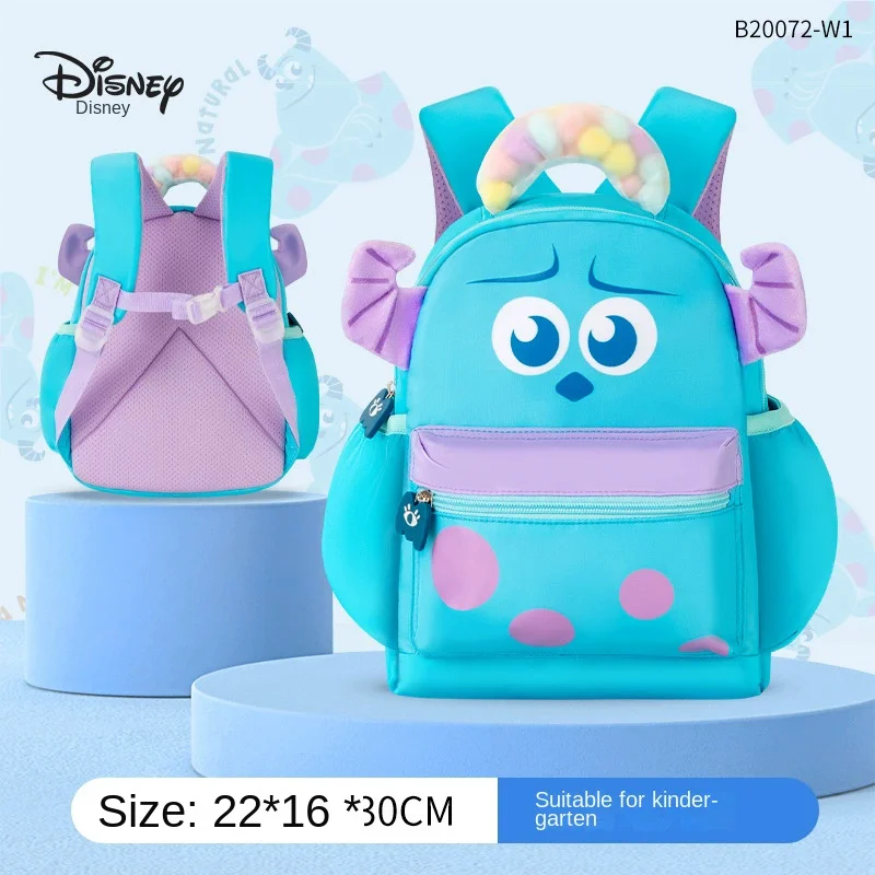 Disney Lotso Kindergarten Bag Boy Girl Age 3-8 Student Shoulder Orthopedic Backpack Light Water Proof Kids Gifts Mochilas