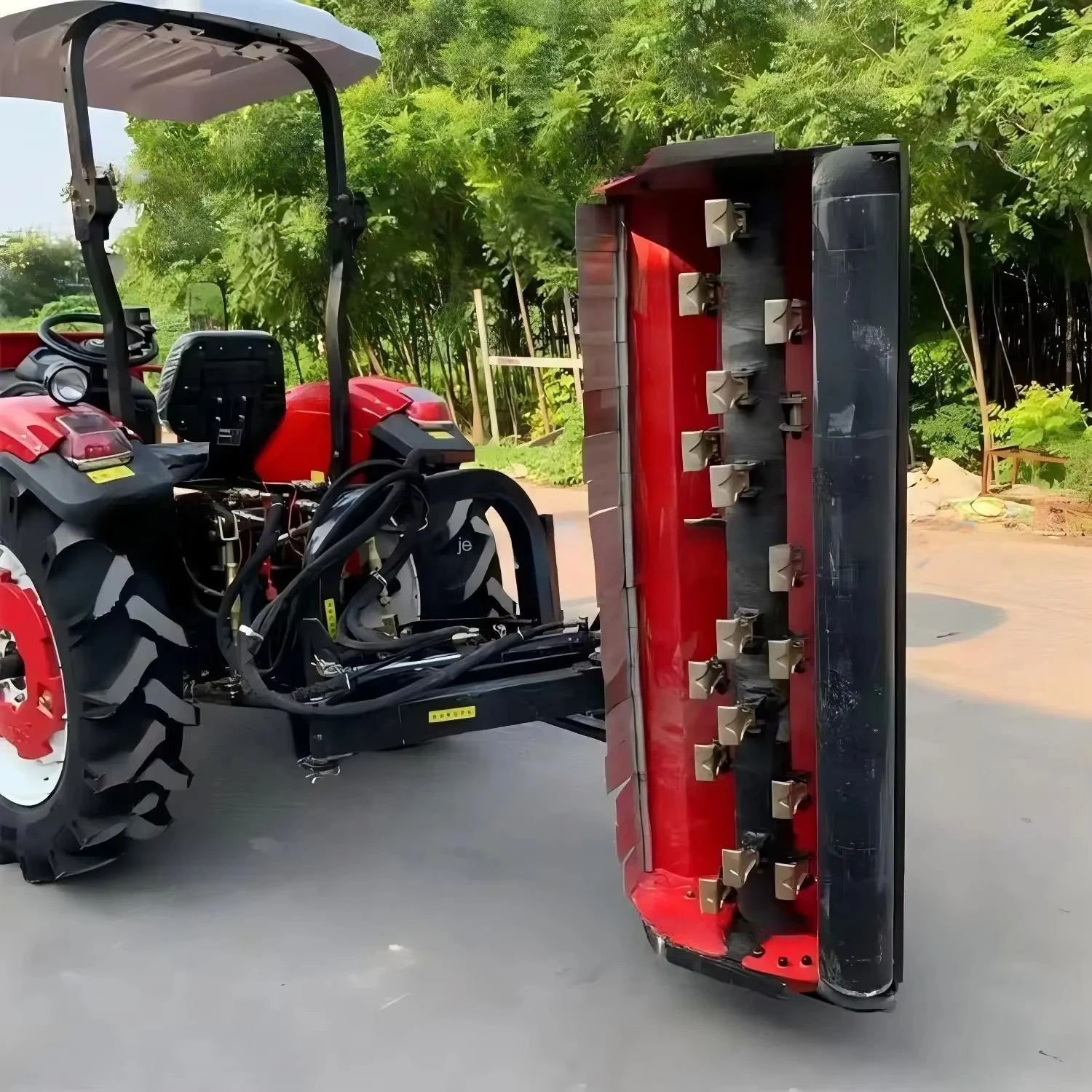 고속 마이크로 굴삭기 잔디깎이, 고생산성 유압 모터 기어 핵심 부품 판매, 플레일 모어