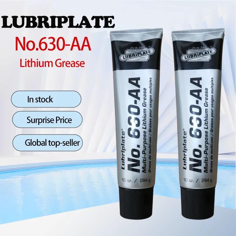 

Lubriplate No. 630-AA Multi-Purpose Lithium Grease Rustproof Waterproof for Motor Assembly Plain Bearings Cams 284G