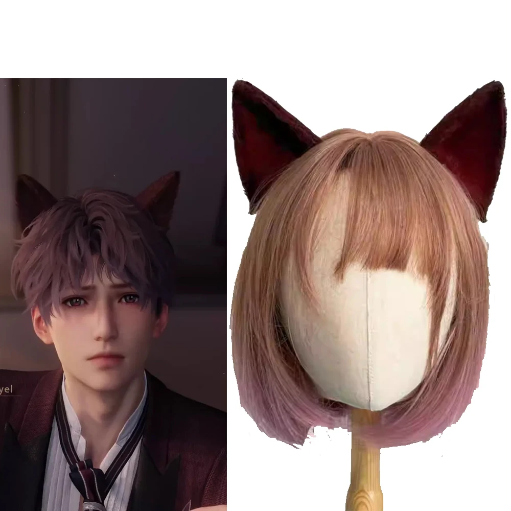 Juego Love And Deepspace Cosplay Xavier Zayne Rafayel Cos cola oreja gato cuidador accesorios Halloween Show Tail
