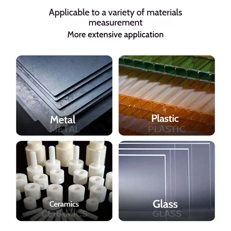 2026 JTA-160 عالية الدقة بالموجات فوق الصوتية قياس سمك خط أنابيب الجدار أداة قياس وقياس
