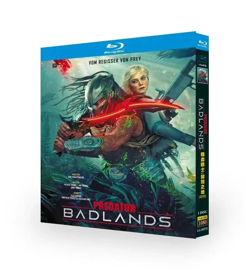 Predator；Badlands‎ (2025)：1-Disc All Region New Box Set English Subtitle