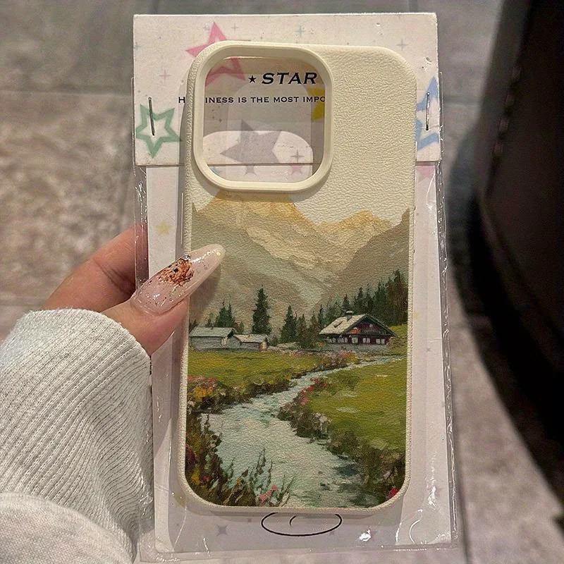 Landscape And Pastoral Pattern Phone Case for Samsung Galaxy S26 S25 S24 S23 S22 S21 S20 Plus Ultra A73 A52 A32 A25 A15 Cover