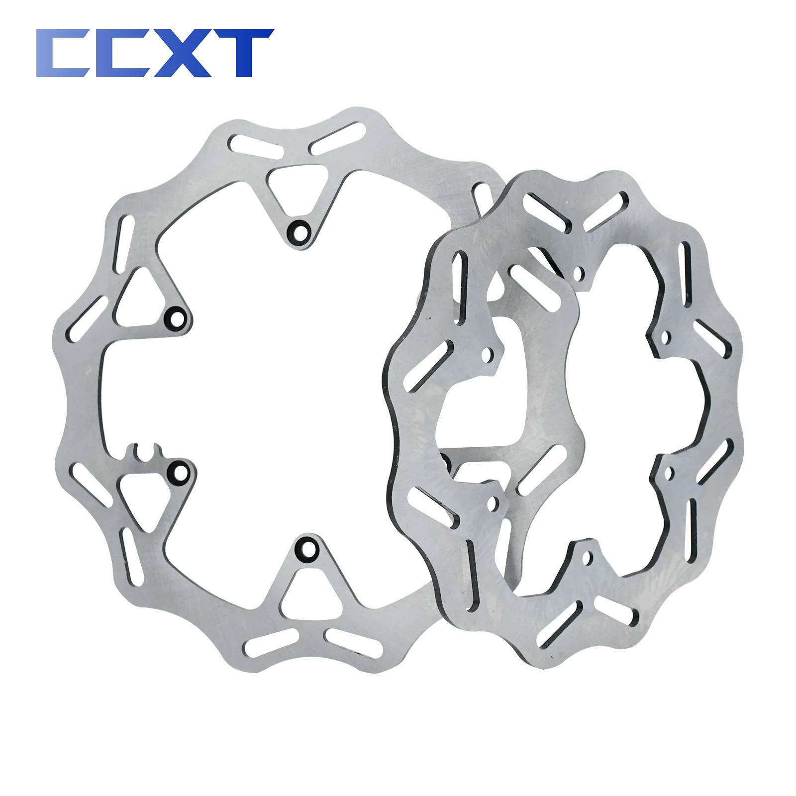 Motorcycle 260MM 220MM Front Rear Brake Disc Rotor Set For KTM 125-500cc XC XCF XCW SX SXF EXC EXCF TPI Six Days 1994-2023 parts