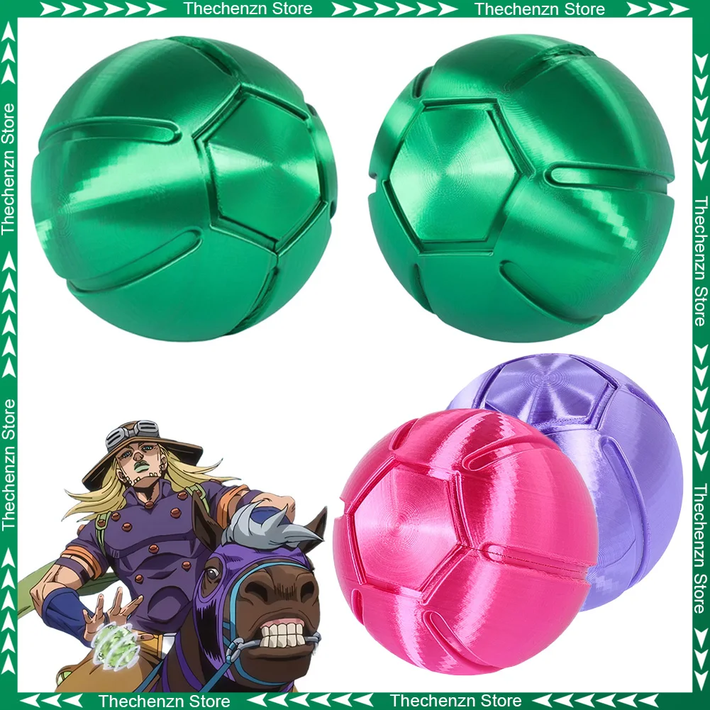 

Fancy Dress Anime Bizarre Adventure Gyro Zeppeli Spin Steel Ball Cosplay For Men Weapons Man Costume Accessories Halloween