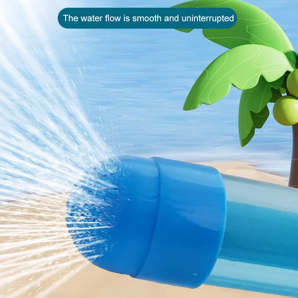 Feuerwerk Wasserpistole Strand Wasserkampfspielzeug Rohr mit großer Kapazität Wasserspielzeug für den Außenbereich Ausziehbares Sprinklerspielzeug für Badezimmer-Party