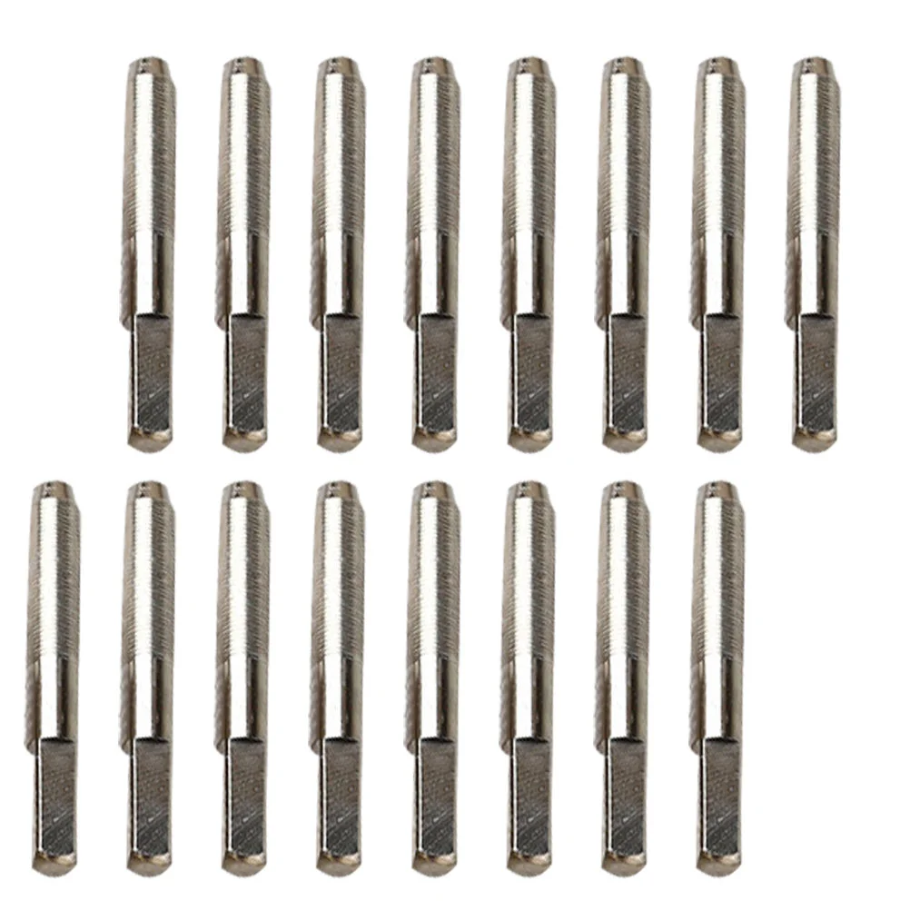 

16 Pcs Lyre Fastening Nails Silver Harp String Fixing for Musical Instrument Pin Replacement Tuning Metal