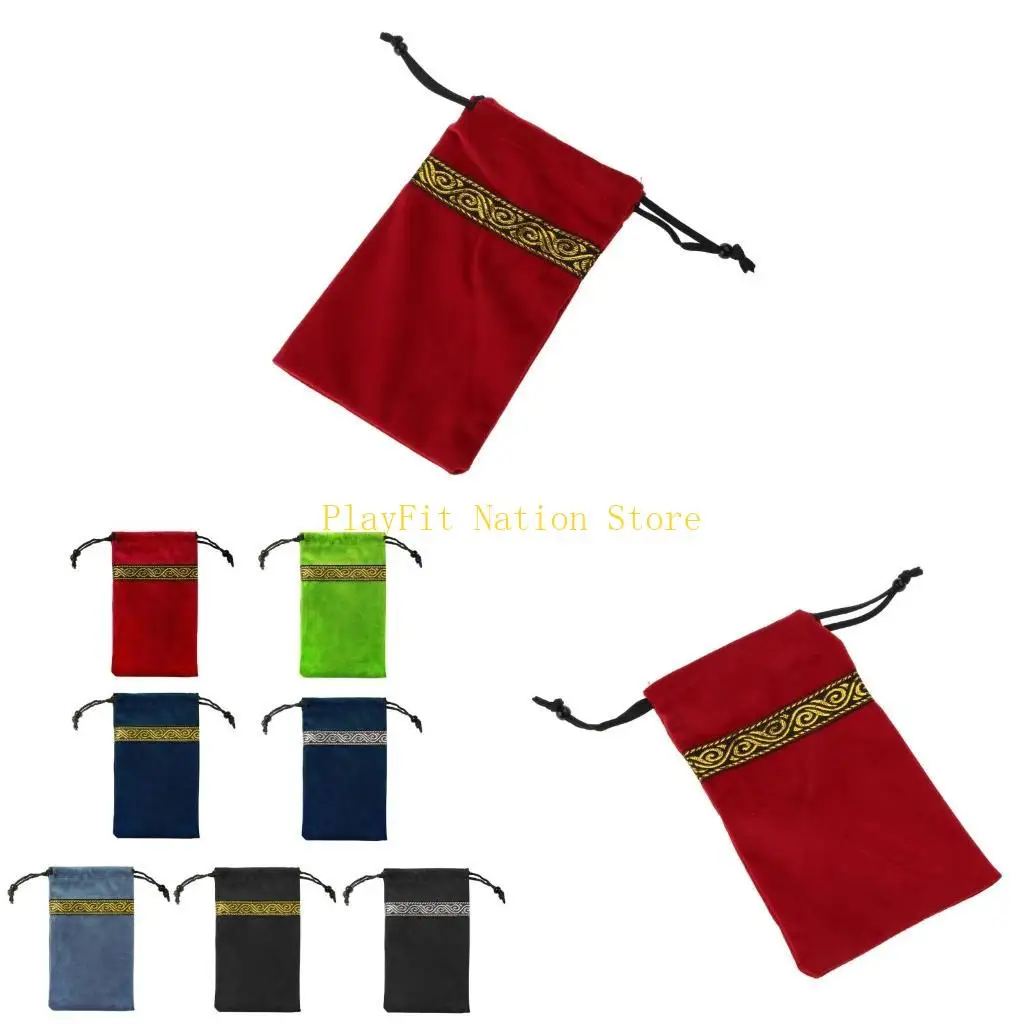 

242F Jewelry Dices Board Game Cards Bag Gifts Packaging Tarot Storage Bag