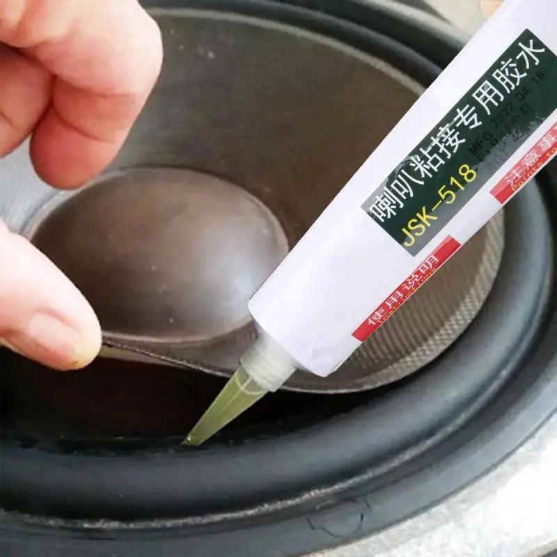 77ja 80ml sửa chữa loa cho nắp bụi liên kết loa cạnh liên kết còi crack degumming giấy chuyên nghiệp