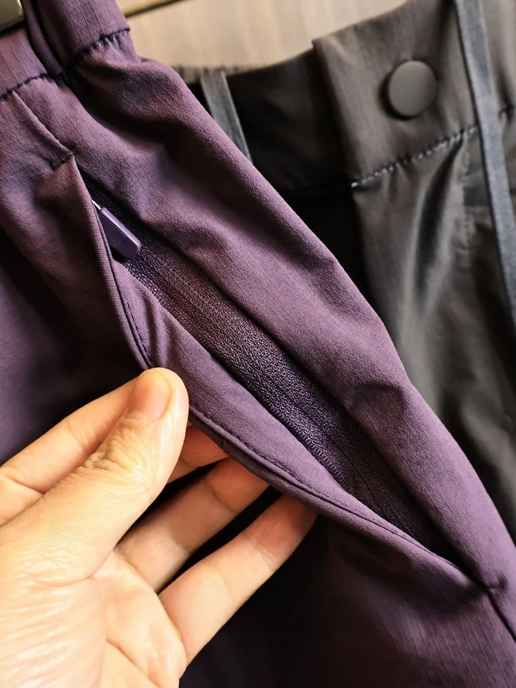 Outdoor Men's Work Trousers Large Pockets Five-Quarter Length Water-Resistant Anti-Wrinkle Wear-Resistant Summer Fashion Shorts