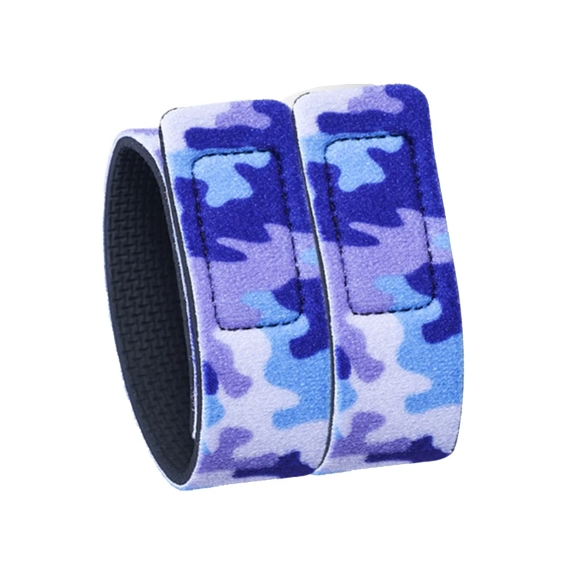 2Pcs Angelrute Krawatte Halter Gummi Stange Outdoor Angelrute Gürtel Gummi Angelgerät Krawatte Gussteile Stange – Detail 7