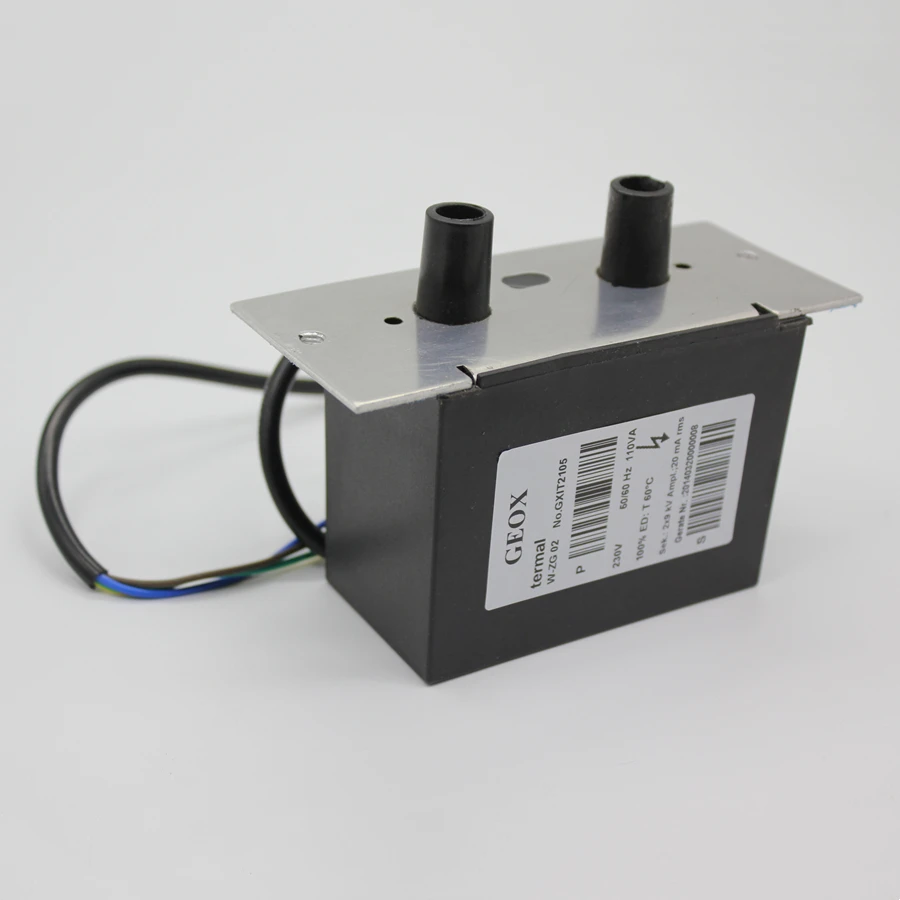 Transformer W ZG 02/V for Weishaupt oil burner Sek.: 2X7KV 230V, 50/60Hz  20mA  100% ED burner spare parts for boiler