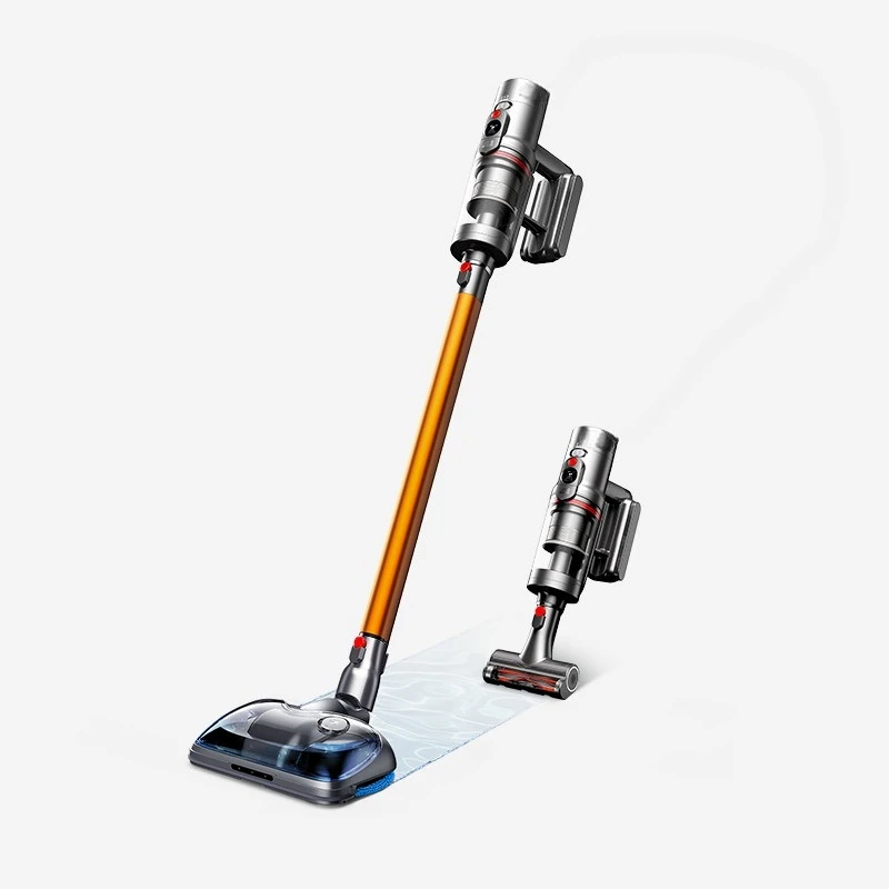 Wireless vacuum cleaner hand-held floor wiping integrated wet and dry dual-purpose
