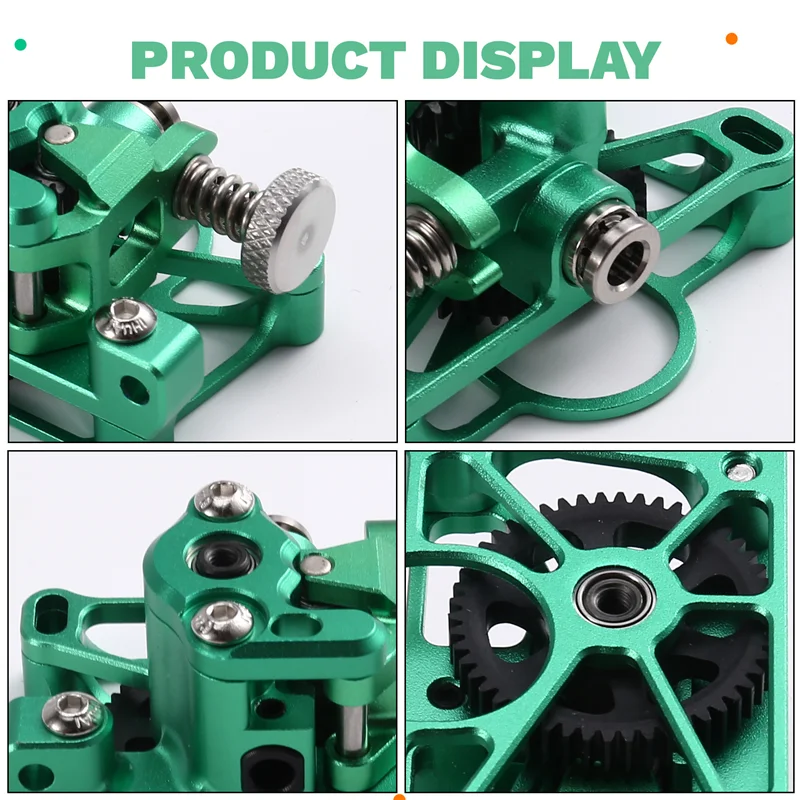 

Цельнометаллический экструдер с ЧПУ для экструдера Sherpa V3, высокотемпературный экструдер без двигателя для Voron CR-10 Ender