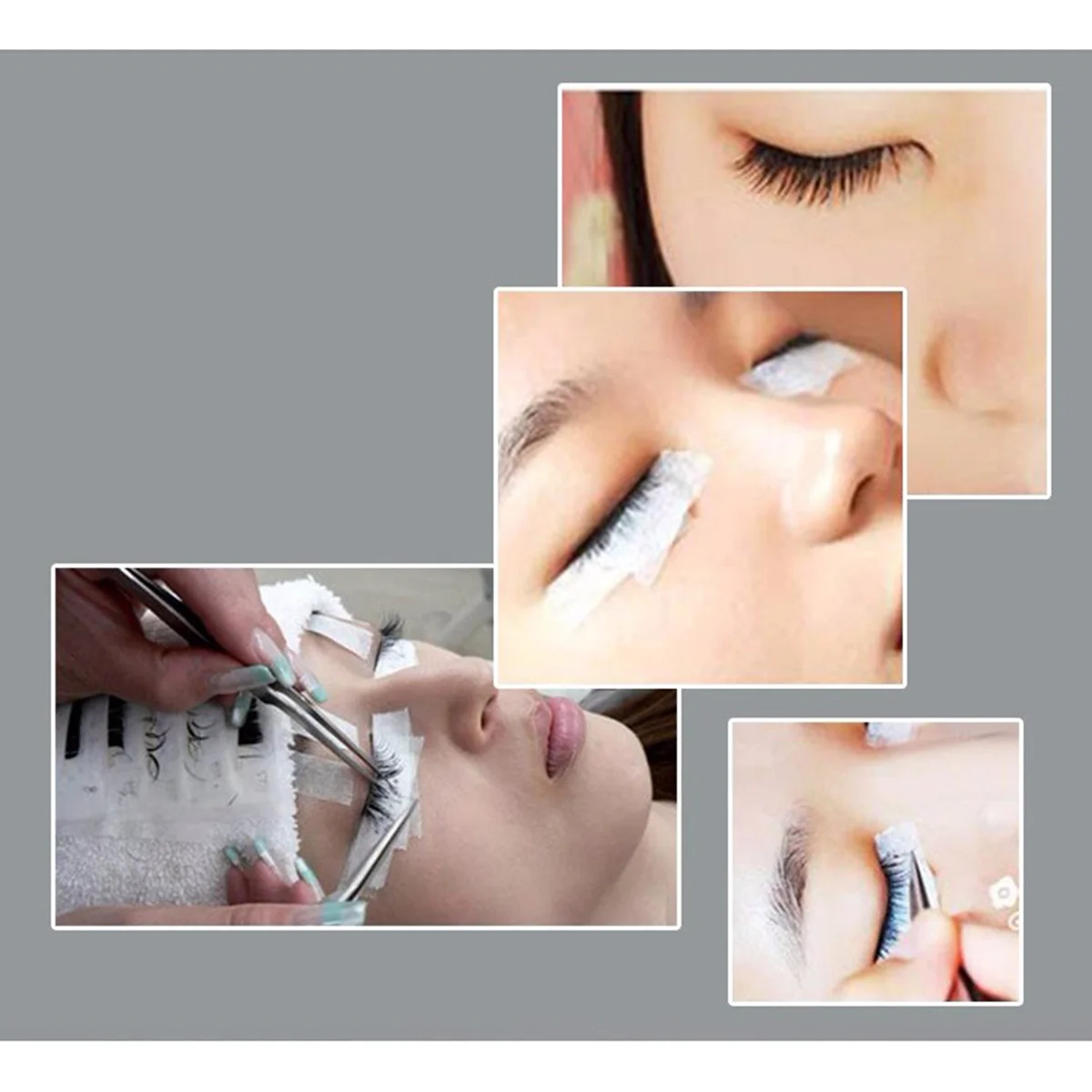 

10 Rolls Eyelash Extension Eye Pads Professional Fit Most Eye Curves Lash Grafting Eyelash Extension Supplies