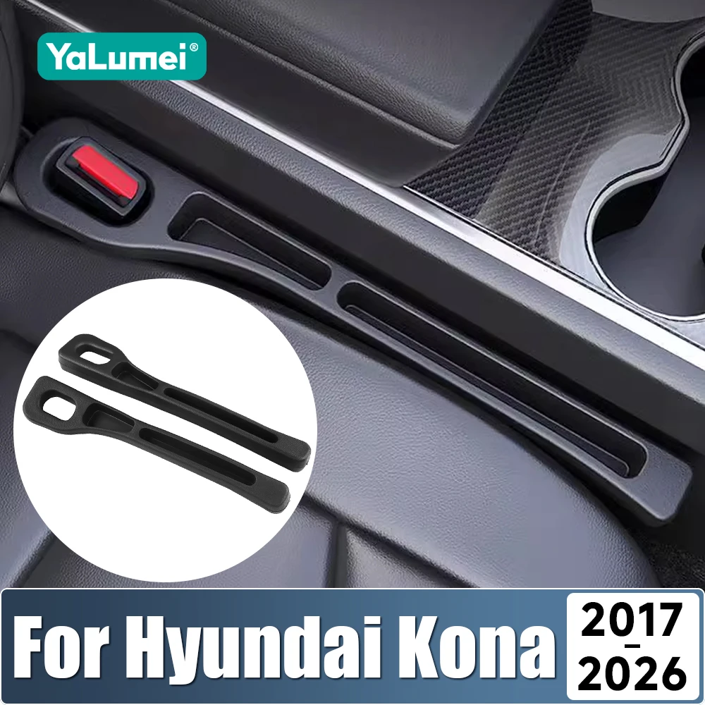 Für Hyundai Kona 2017 2018 2019 2020 2021 2022 2023 2024 2025 2026 Universal Auto Sitz Auslaufsicher Streifen Lücke lagerung Organizer