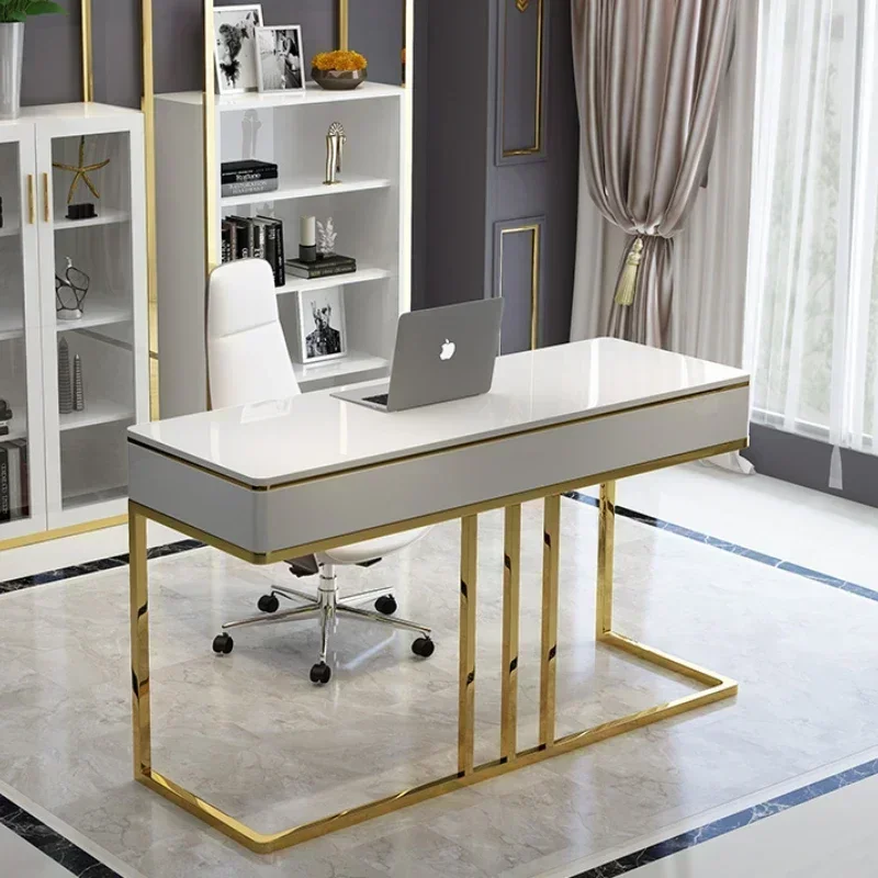 Executive Solid Surface/Quartz Stone Office Furniture Workstation Chiars Desk Supplier Hot sales