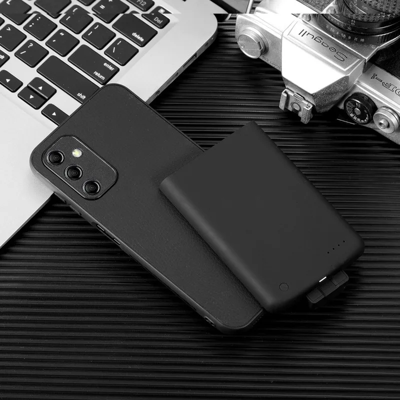 5000mAh for Samsung A15-5G Back Clip Battery A15 Magnetic Power Bank Wireless Charging Mobile Power Bank