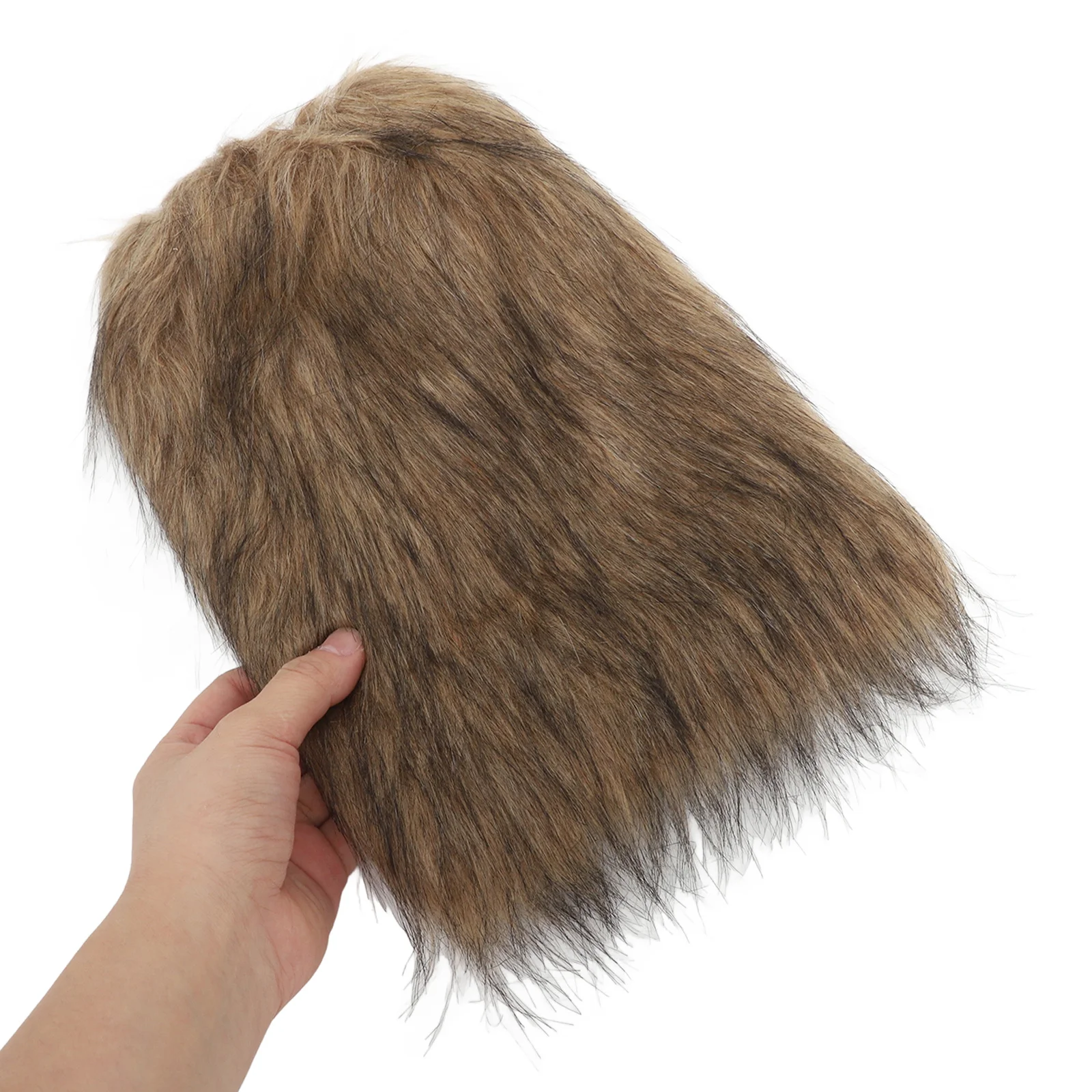 1Set Viking Style Bindable Leg Warmers Brown Faux Adjustable Straps for Cosplay Halloween Medieval Costume Men Women