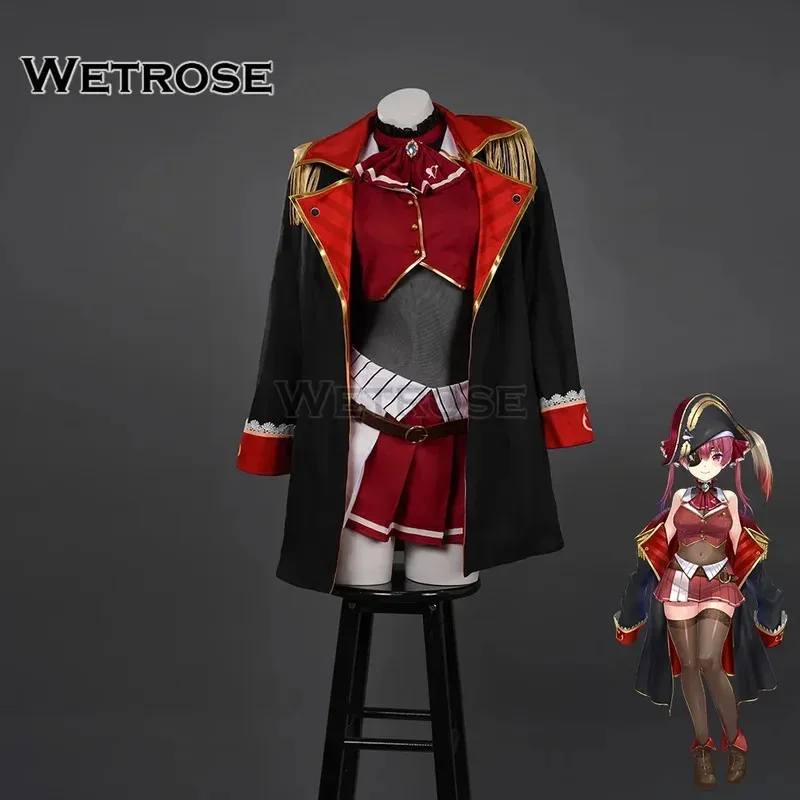 

【Wetrose】Pre order Houshou Marine Cosplay Costume Hololive Holo Vtuber Halloween