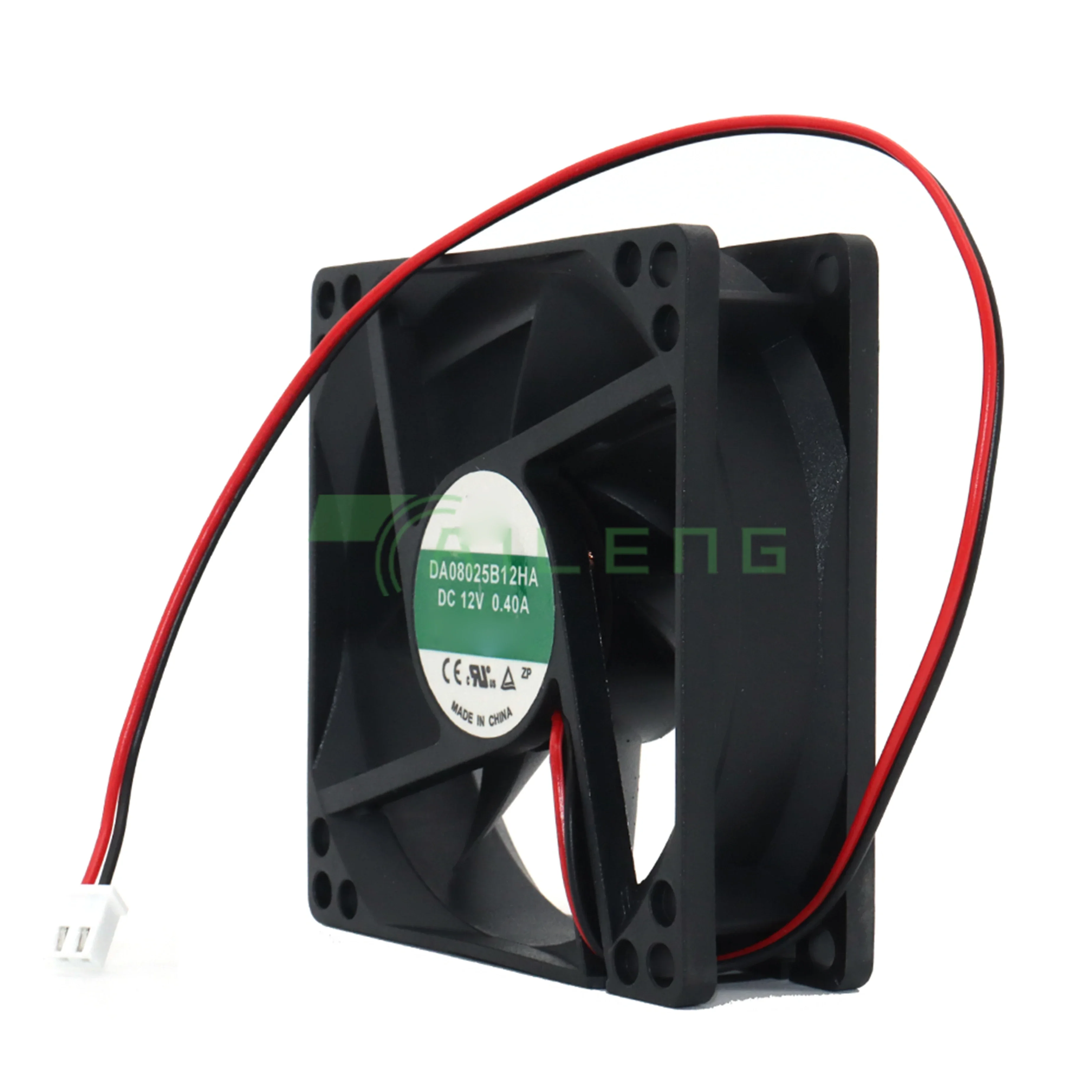 새로운 DA08025B12HA DC 12V 0.4A 8025 8cm 쿨러 전원 공급 장치 섀시 냉각 팬