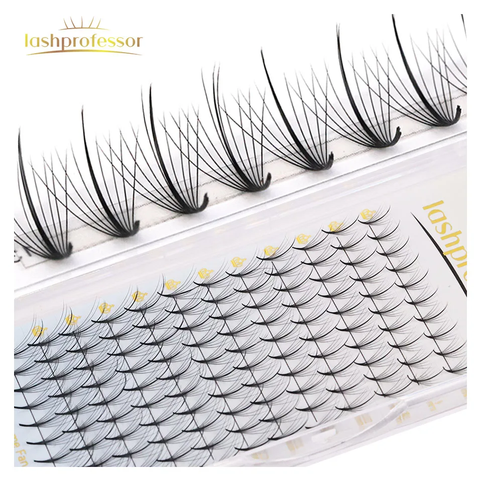 Lashprofessor Premade Wispy Fan Lashes Russia Volume Fan Eyelash Extension 3D/5D/7D/9D/11D/13D/15D Sandwich Faux Mink Spike Lash