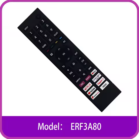 ERF3A80 NEW IR Replacement Remote Control For 2021 Hisense 4k UHD TV